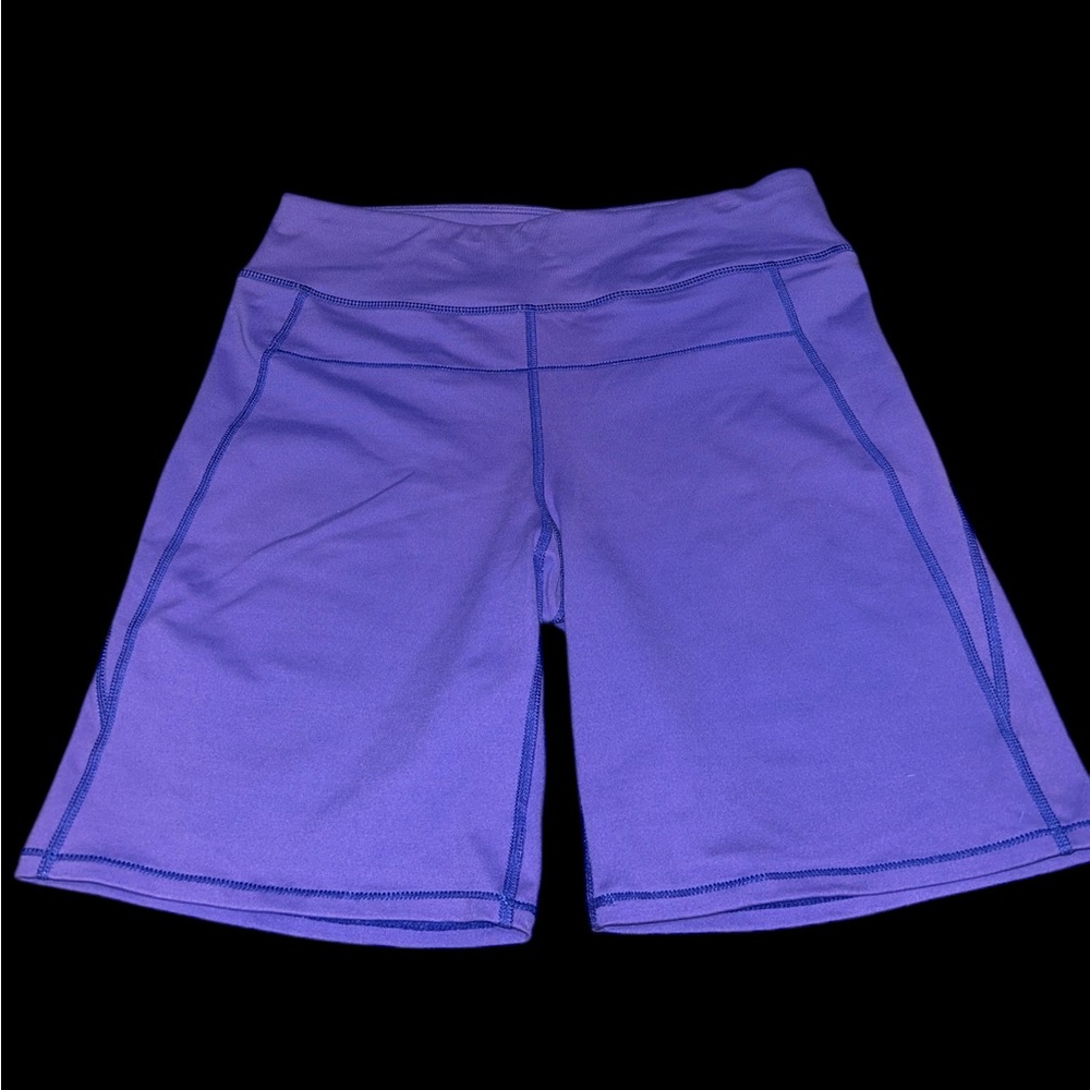 Calvin Klein Purple Tight Athletic Shorts Running Short Tights Women's NWT.